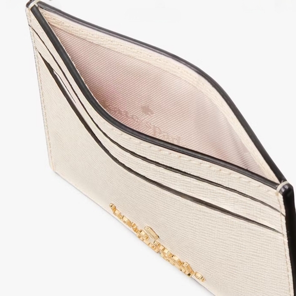 NWT Disney X Kate Spade New York Minnie Small Slim Card Holder - Picture 4 of 5